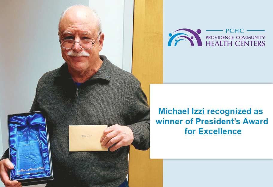 Michael Izzi recognized as winner of President’s Award for Excellence